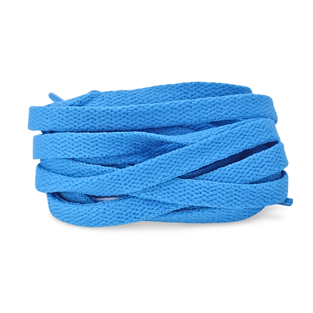 Sky Blue flat laces