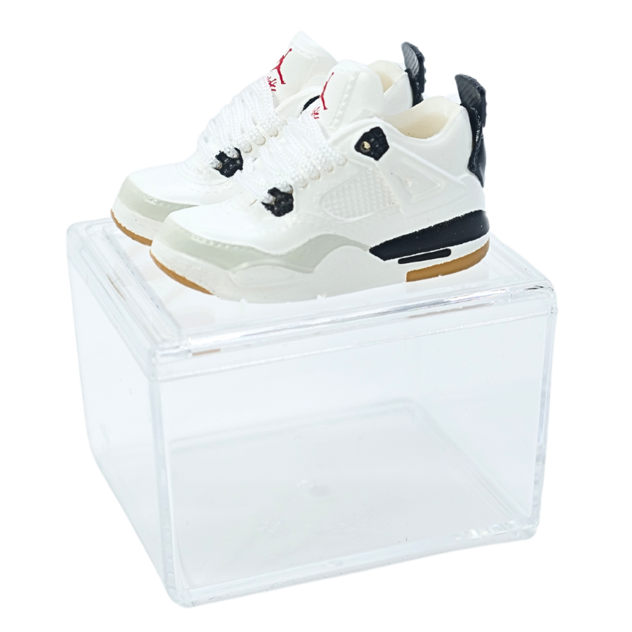 Miniature sneakers - Nike SB Air Jordan 4 Military Black