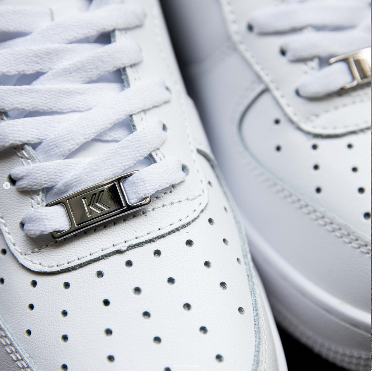 KarlsKicks Splatter Patch Sneakers