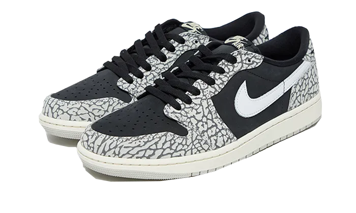 Nike Air Jordan 1 Retro Low OG Black Cement - CZ0790-001