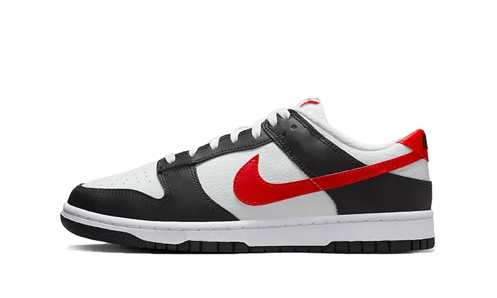 Nike Dunk Low Black White Red - FB3354-001