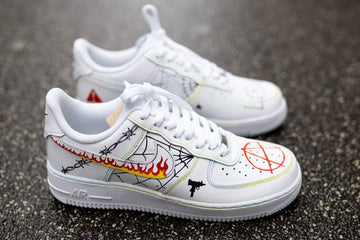 Lil Peep Cartoon Custom Sneakers