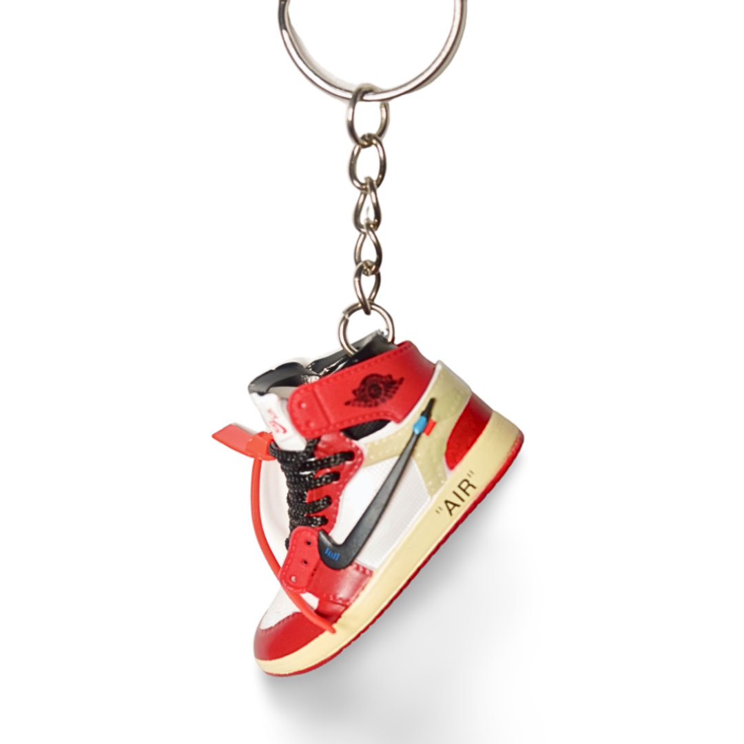 Porte-clés - Nike Jordan 1 Off-White Chicago