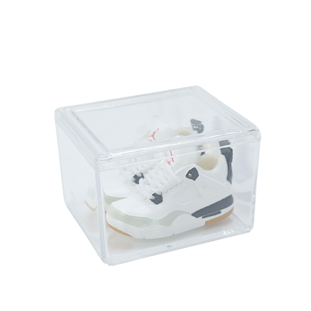 Miniature sneakers - Nike SB Air Jordan 4 Military Black