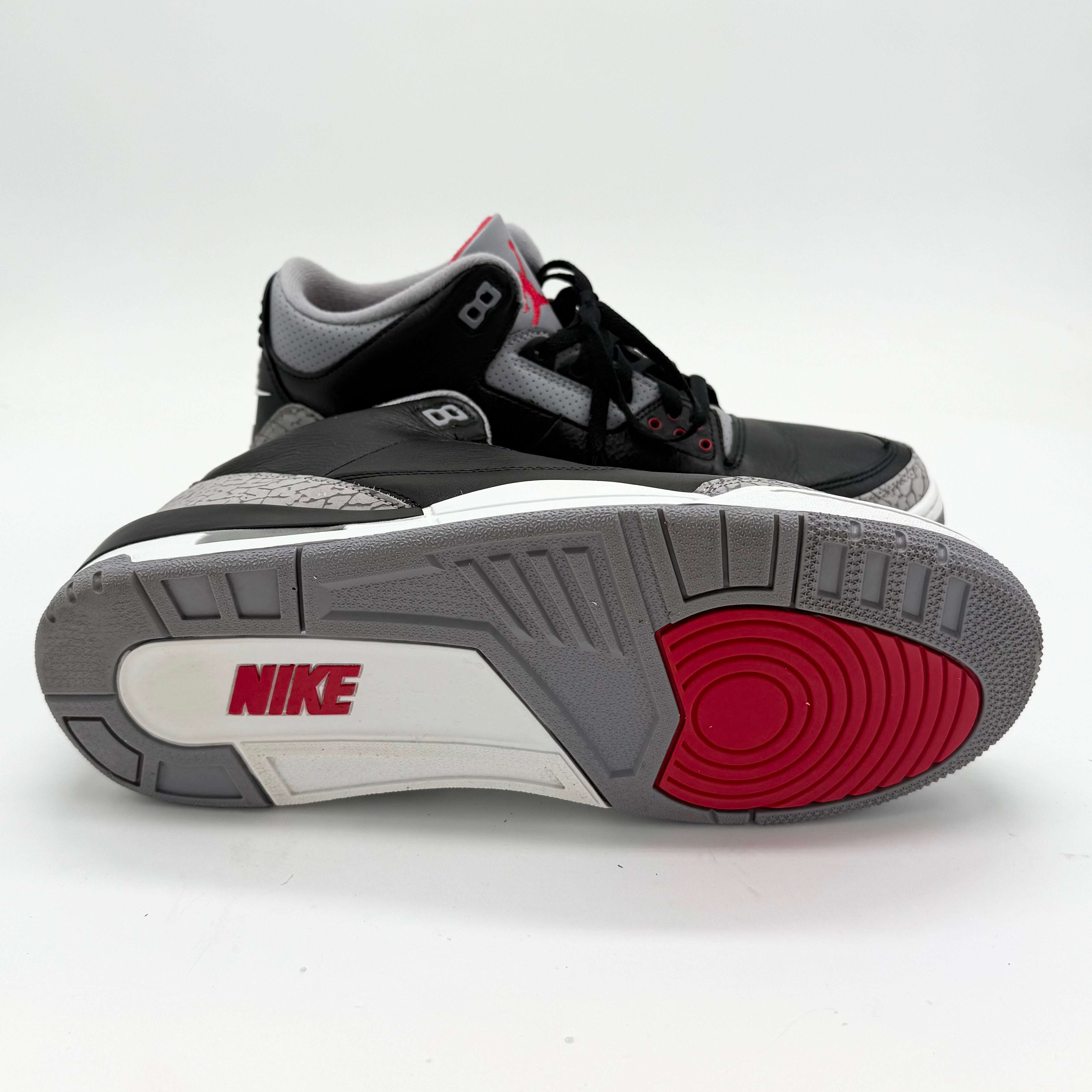 Nike Air Jordan 3 Retro Black Cement EU 45 1/2