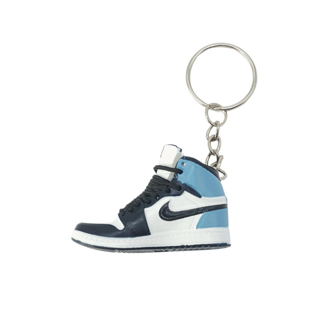 Sneaker keychain - Nike Jordan 1 Obsidian UNC
