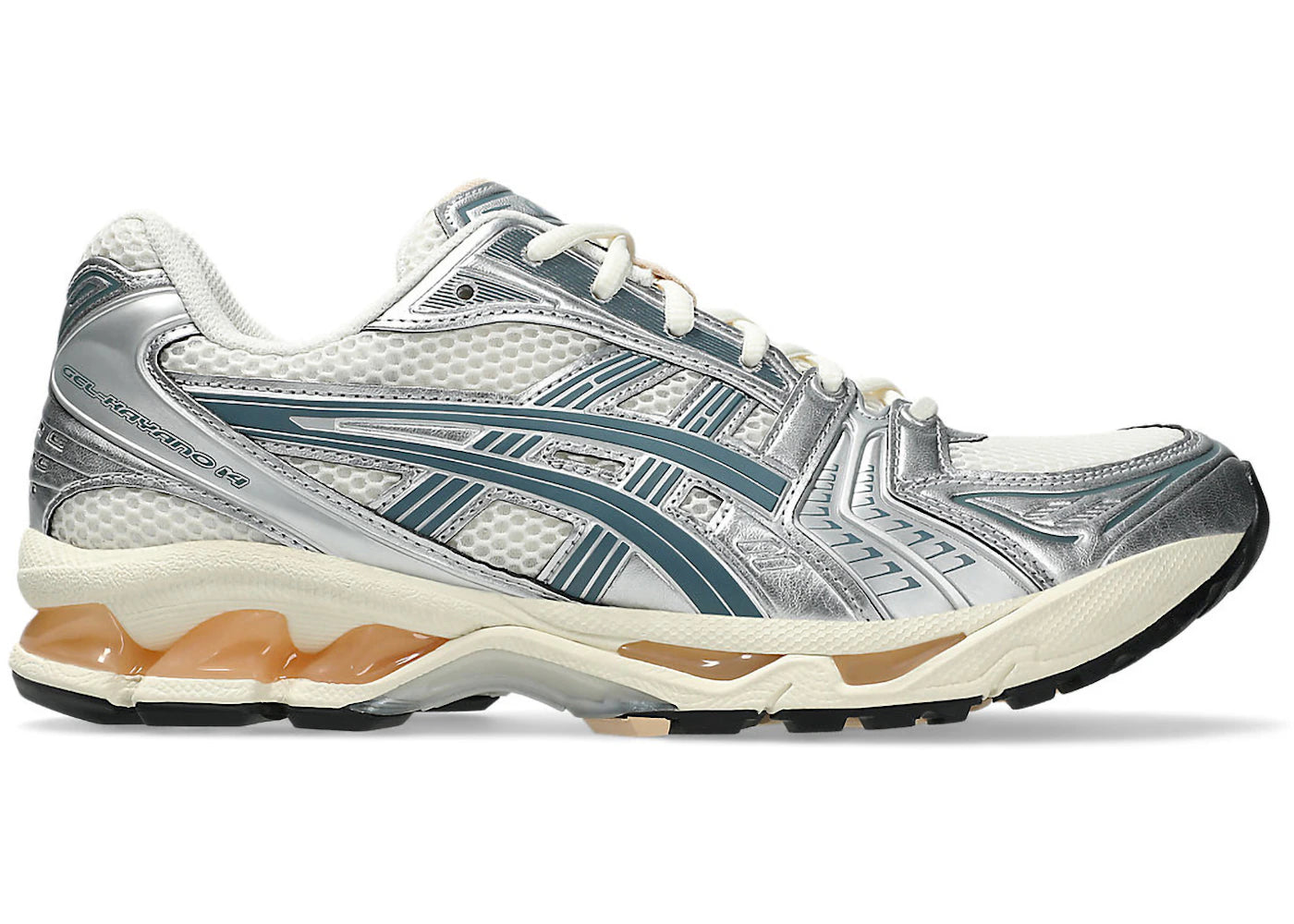 ASICS Gel-Kayano 14 Birch Pure Silver Teal Gold - 1203A537-109