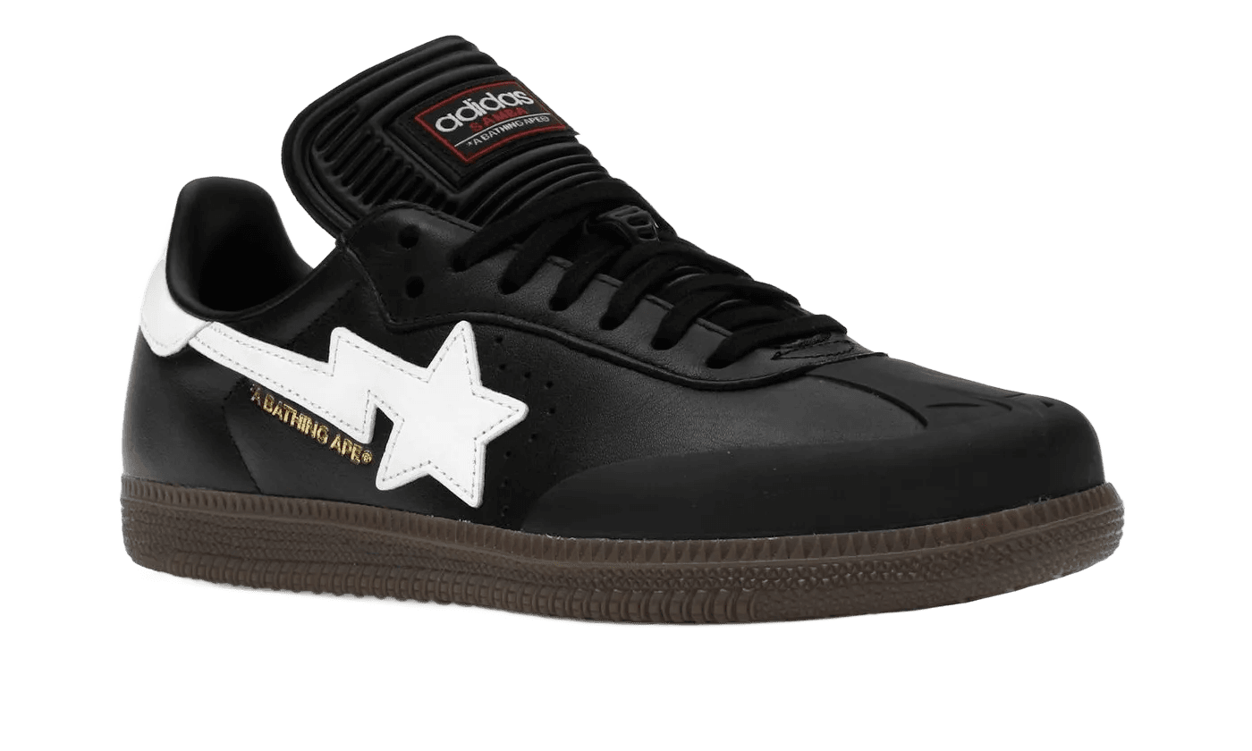 Adidas Samba Bape Black White Gum - JR9246