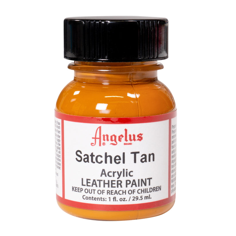 Angelus Satchel Tan Paint