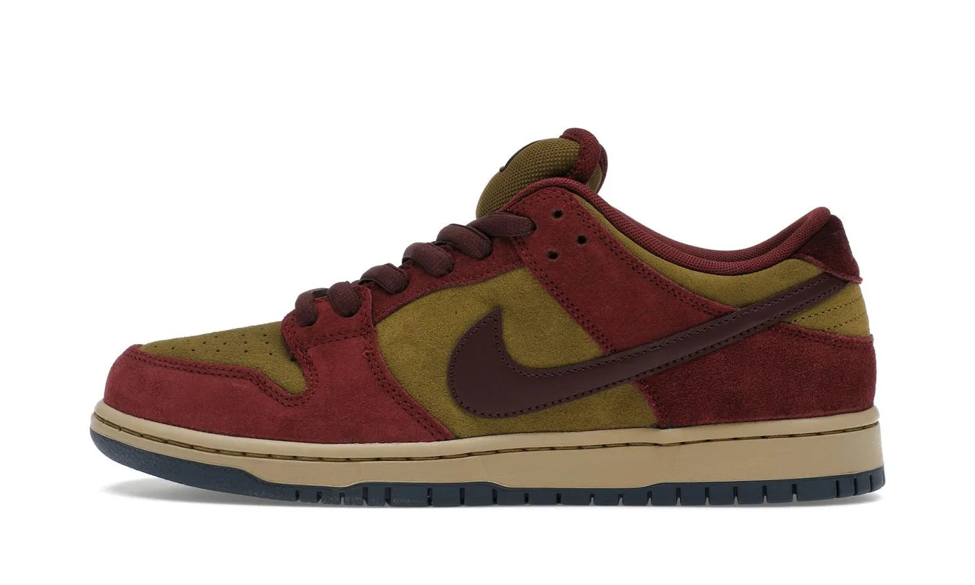 Nike SB Dunk Low Dark Team Red Olive Flak - HQ1625-600
